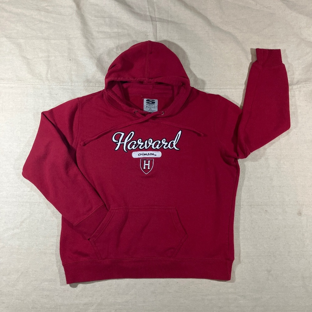 Vintage Harvard Crimson Hoodie